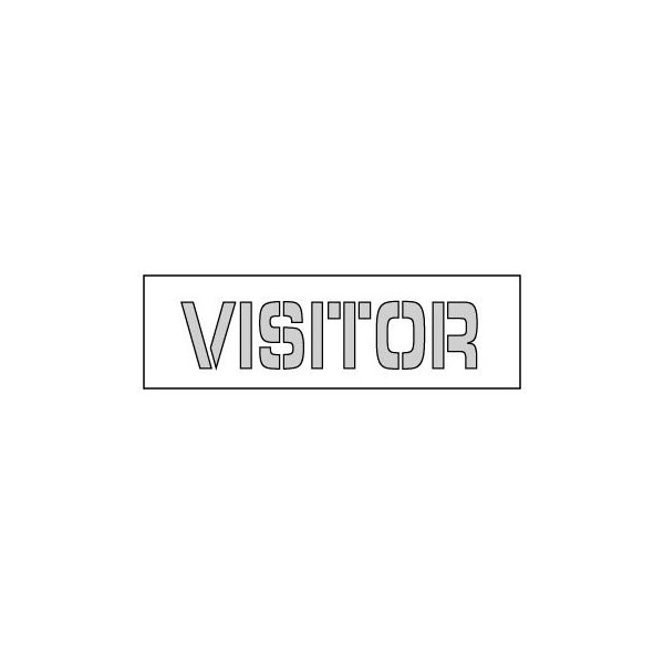 Parking Lot Stencil 15x4 - Visitor